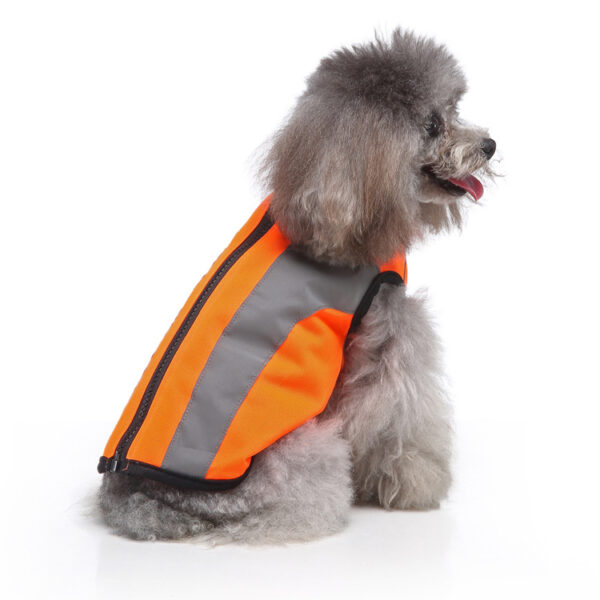 Wholesale pet clothes night safety clothes luminous reflective pet dog clothes - Image 2