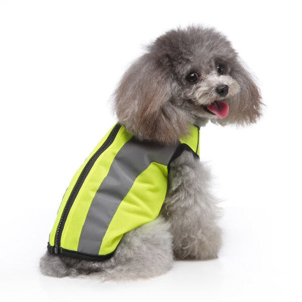 Wholesale pet clothes night safety clothes luminous reflective pet dog clothes - Image 3