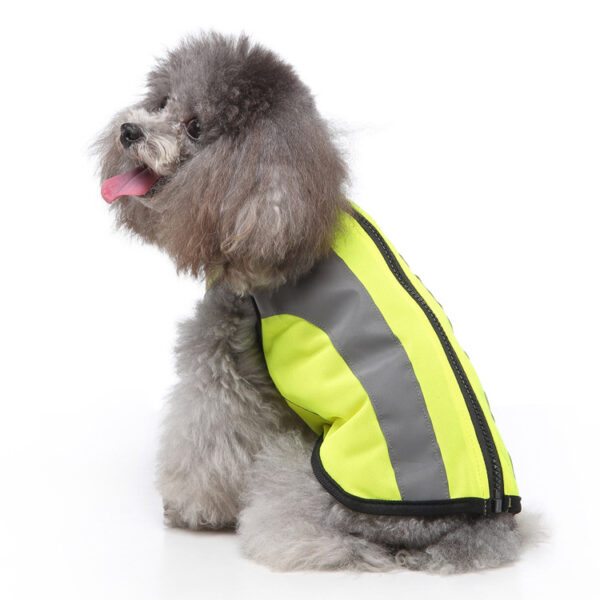 Wholesale pet clothes night safety clothes luminous reflective pet dog clothes