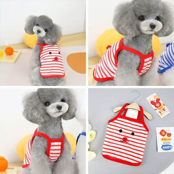 Summer Pet Clothes for Small Pets Dog Cat Puppy Outfit shirt Cihuahua Teddy costume - Image 5