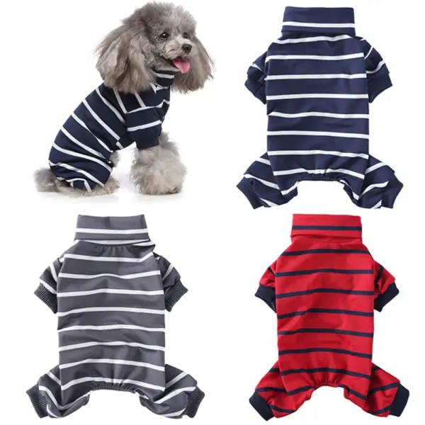 Dog Pajamas Pet Clothes for Small Dogs Cat Overall Suit Dog Puppy Jumpsuit for Dogs Chihuahua Sleepingwear Pet Clothing Coat